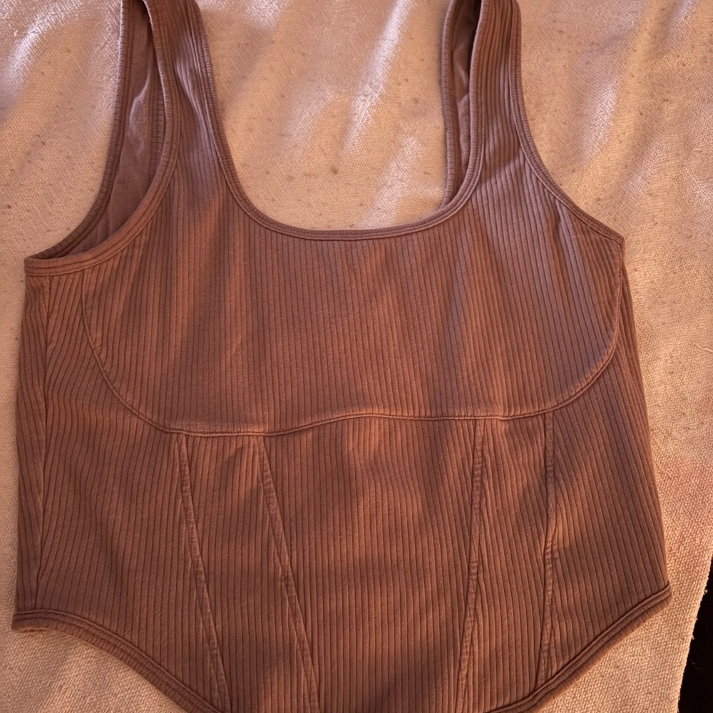 Victoria's Secret Pink Ribbed Top
